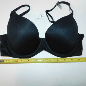 NWT Aerie Black Padded with Underwire Bra 34C